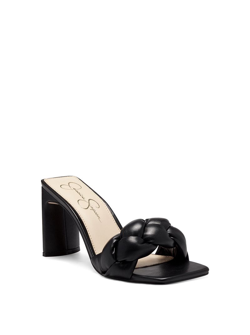 Women's Jessica Simpson Sassia Sandals Black | MTAQG-9728