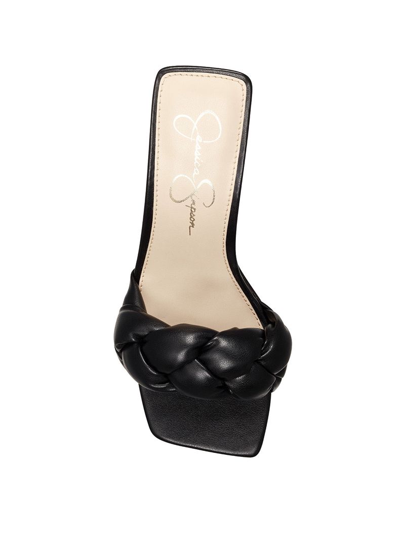 Women's Jessica Simpson Sassia Sandals Black | MTAQG-9728