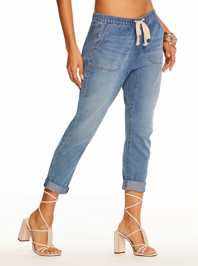 Women's Jessica Simpson Shayna Boyfriend Jeans Blue | MOWVD-7395