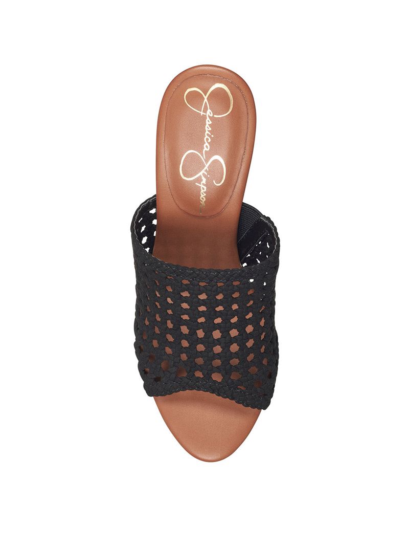 Women's Jessica Simpson Shelbie Sandals Black | HZDVI-9217