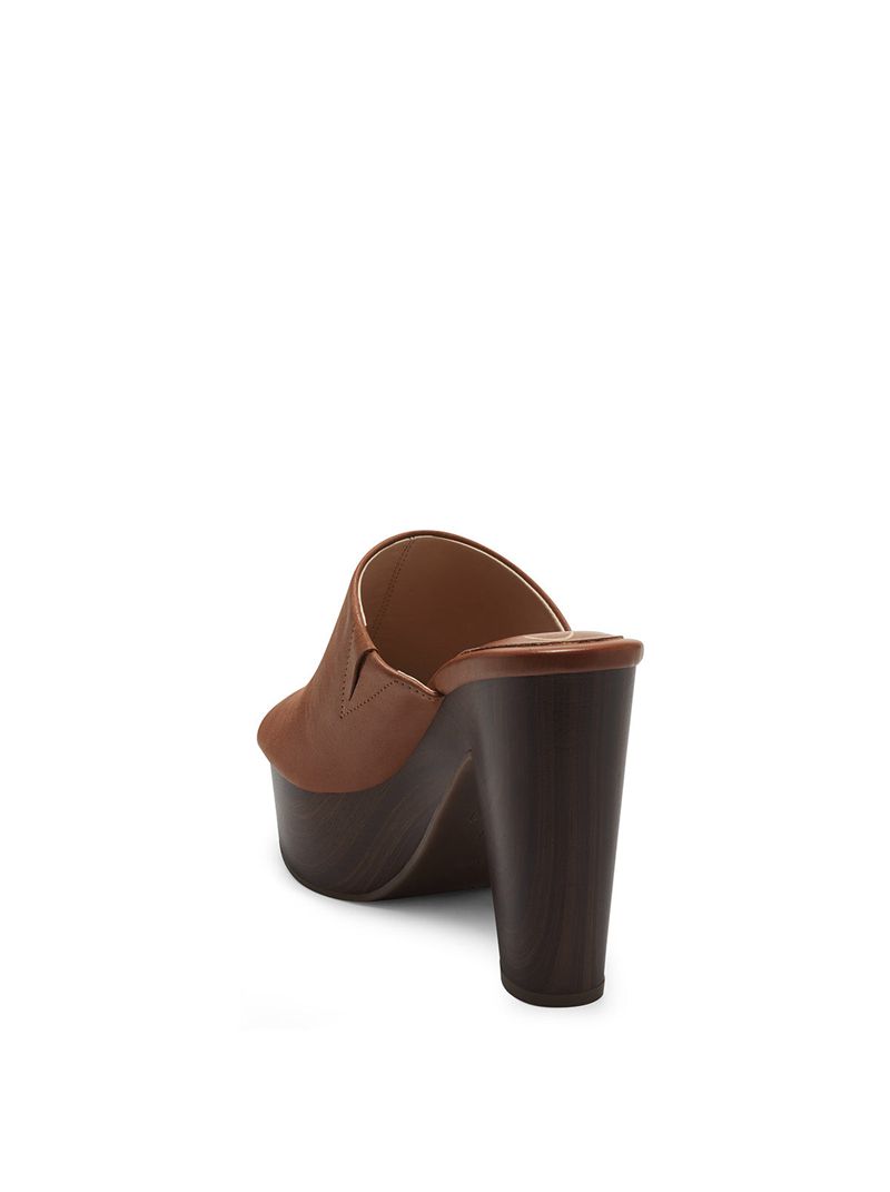 Women's Jessica Simpson Shelbie Slides Brown | HAGMX-4928