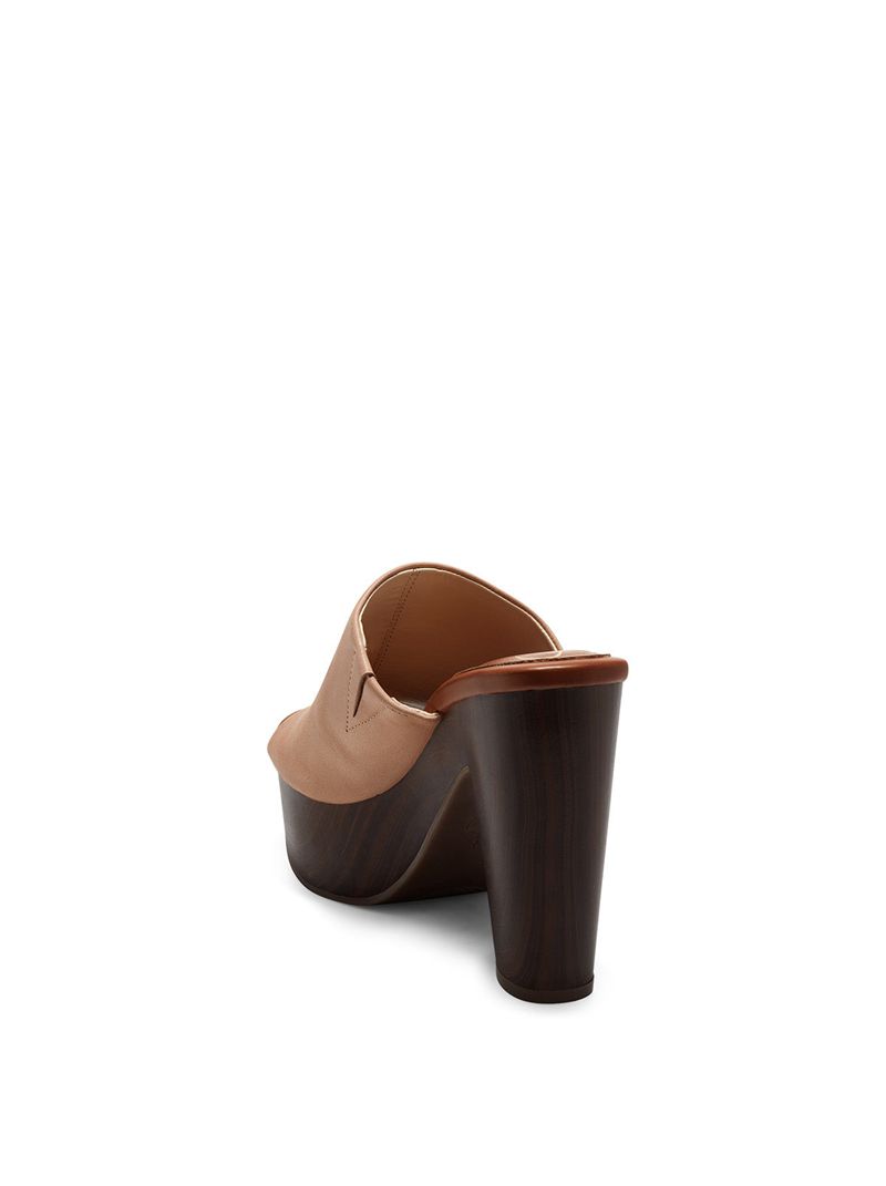 Women's Jessica Simpson Shelbie Slides Beige | PLRHY-8972