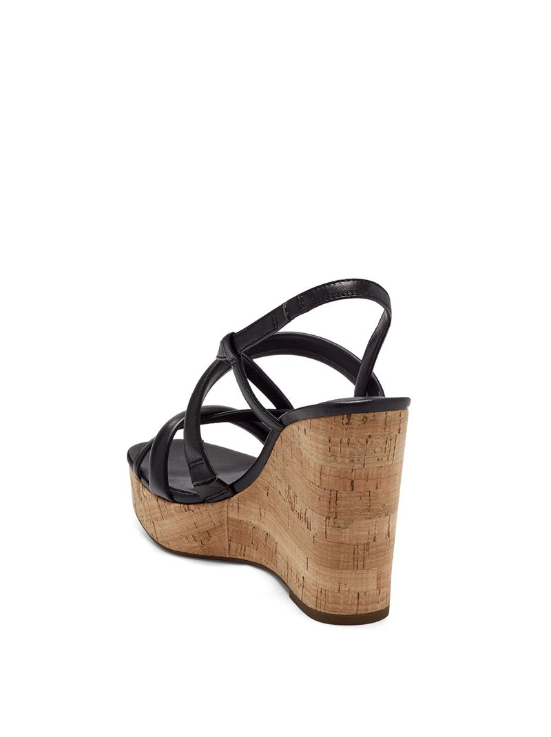 Women's Jessica Simpson Sim Wedges Black | PLCKQ-6215