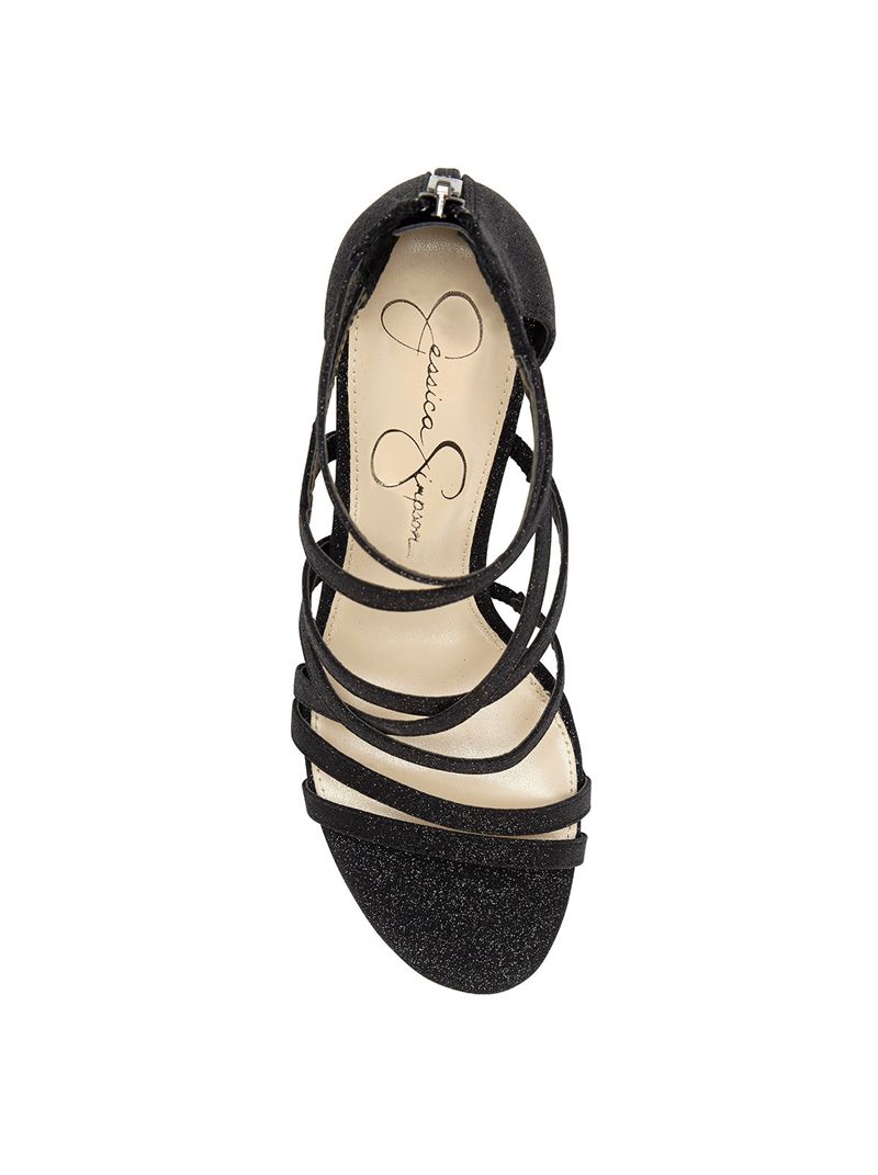 Women's Jessica Simpson Stassey Sandals Black | BNVSK-1396