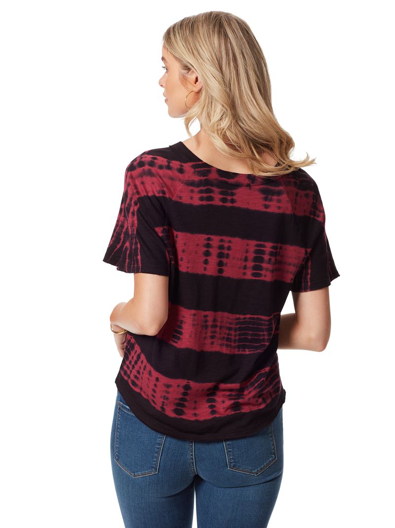 Women's Jessica Simpson Stevie Graphic T Shirts Burgundy | DPJEA-0586