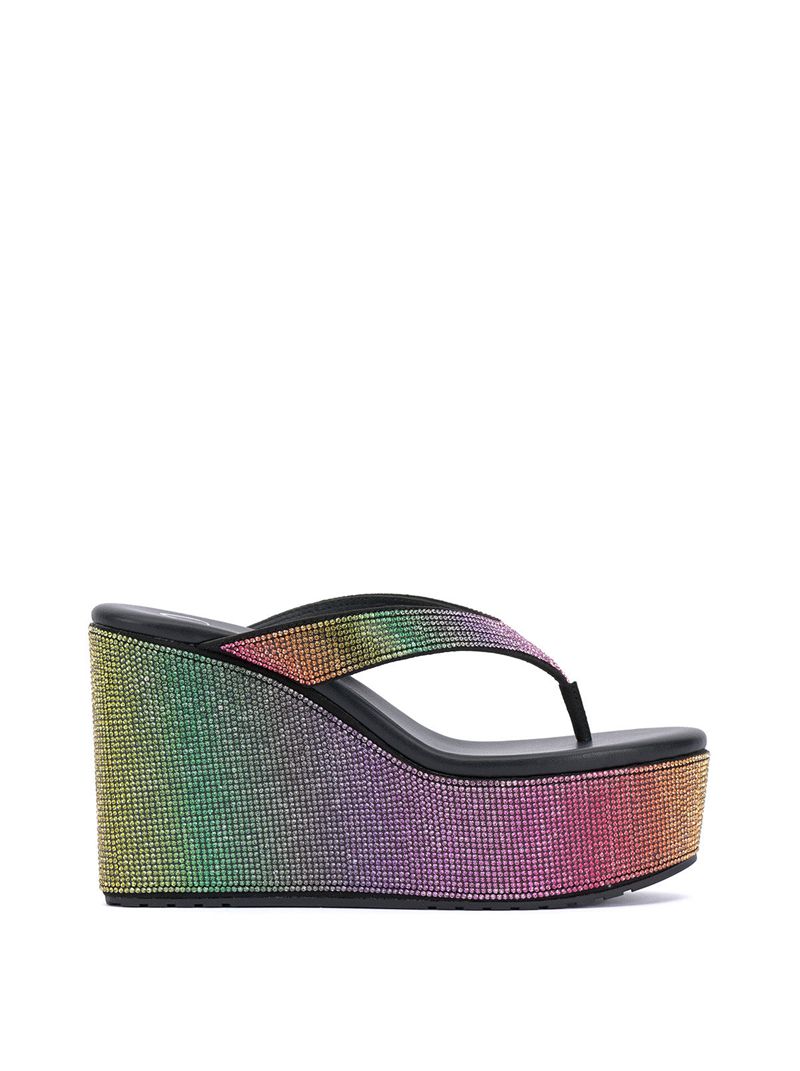 Women\'s Jessica Simpson Stilla Slides Multicolor | OJELF-6018