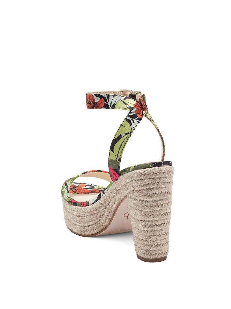 Women's Jessica Simpson Symia Platform Shoes Multicolor | HTIYS-2839