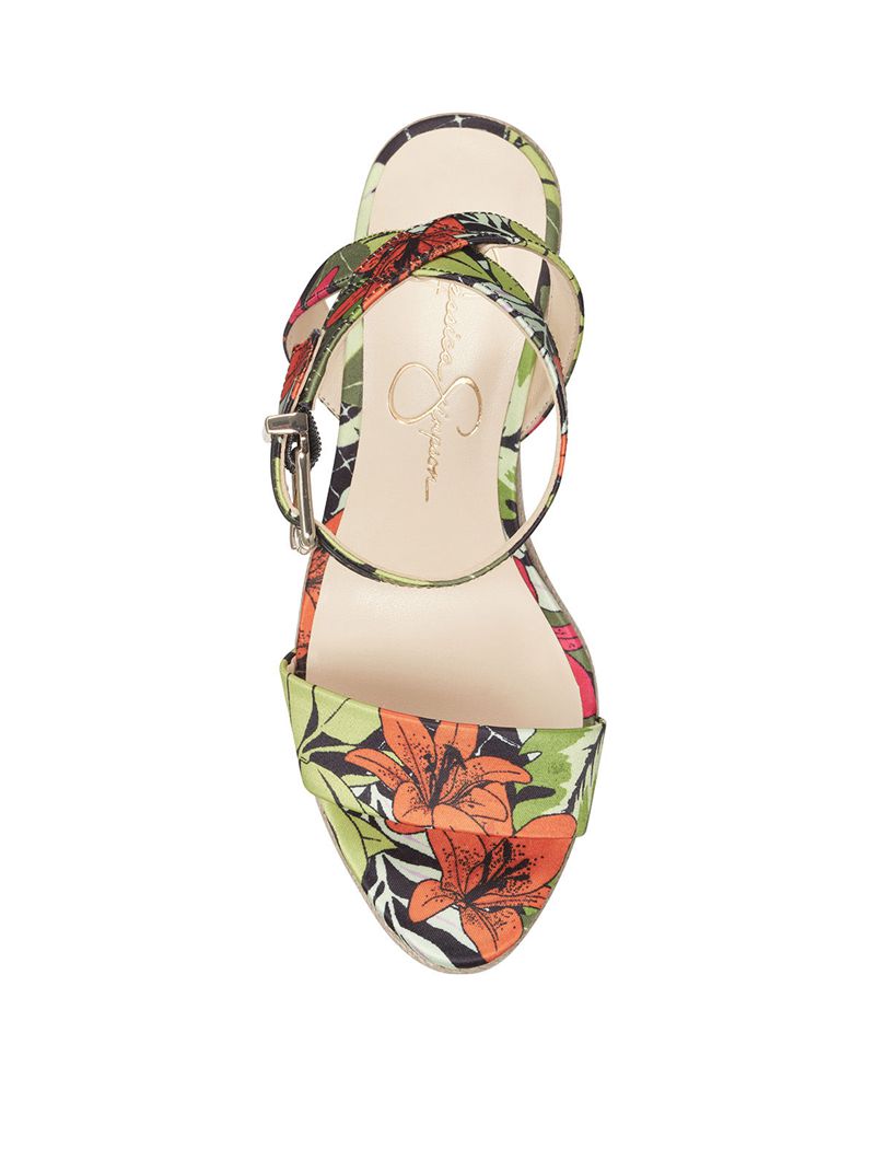 Women's Jessica Simpson Symia Platform Shoes Multicolor | HTIYS-2839