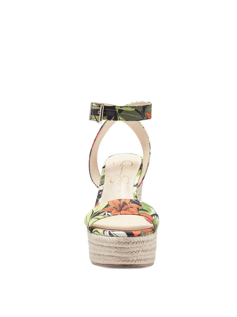 Women's Jessica Simpson Symia Sandals Multicolor | OIPMR-2689