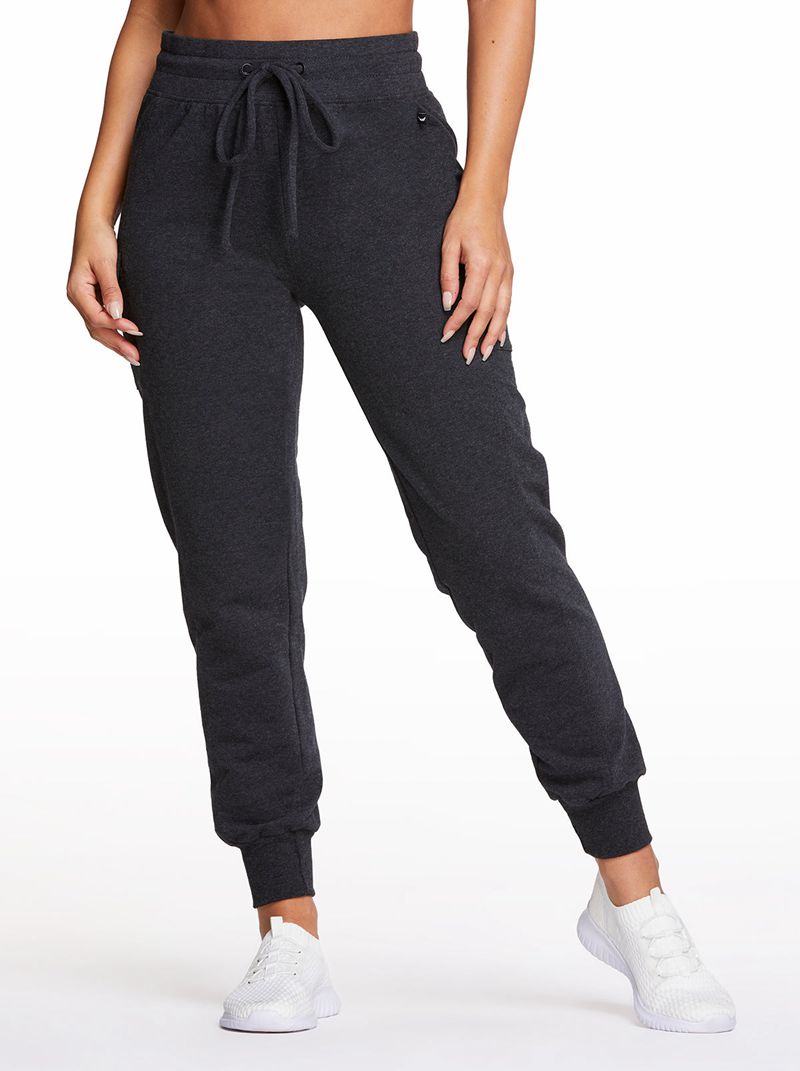 Women\'s Jessica Simpson Taylor Jogger Loungewear Black | AJUDC-5906