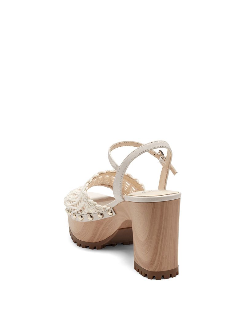 Women's Jessica Simpson Timia Sandals White | PLUGN-7435