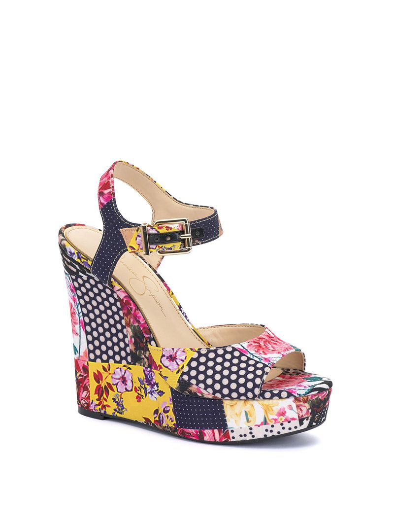 Women's Jessica Simpson Tonnia Platform Shoes Multicolor | AZOJP-9538