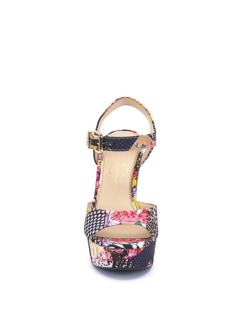 Women's Jessica Simpson Tonnia Sandals Multicolor | PUQCN-7253