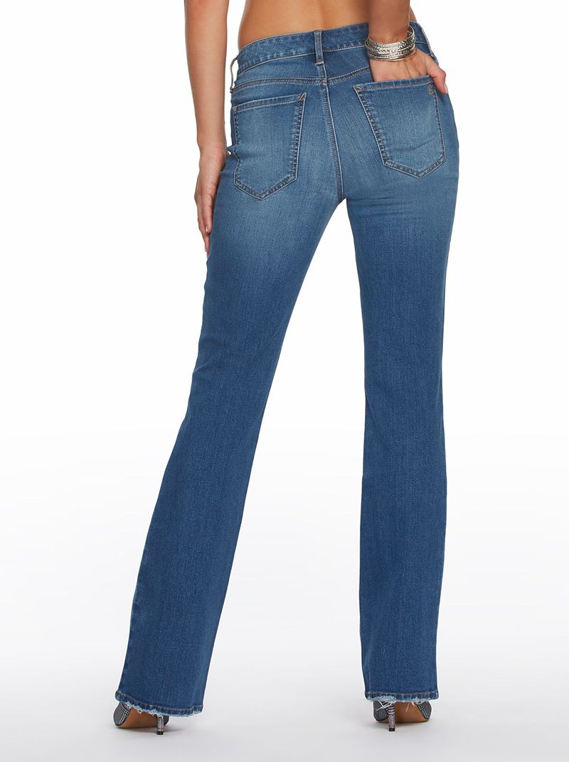 Women's Jessica Simpson Truly Yours Bootcut Jeans Blue | OVXPQ-7521