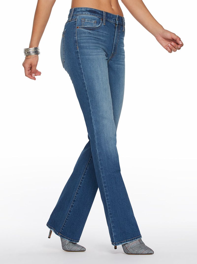 Women's Jessica Simpson Truly Yours Bootcut Jeans Blue | OVXPQ-7521