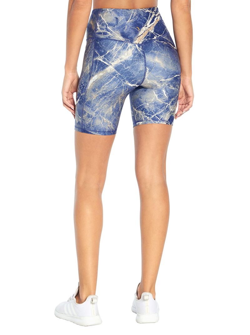 Women's Jessica Simpson Tummy Control Bermudas Blue | SEYQC-2806