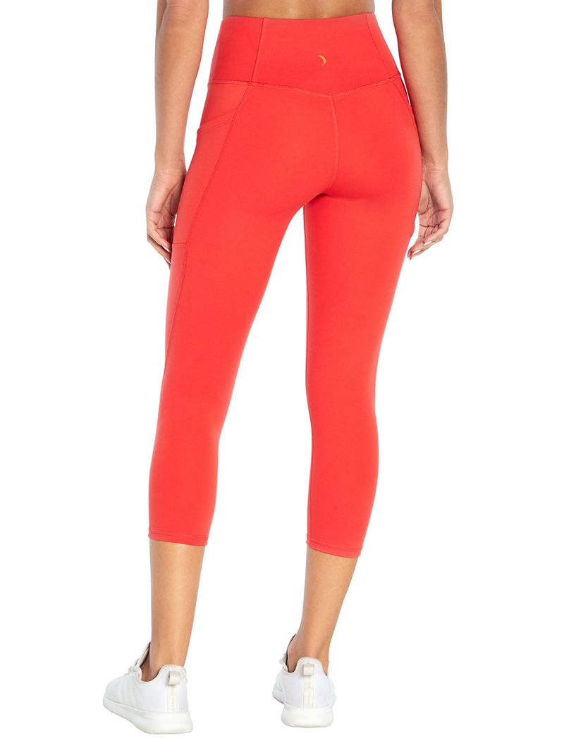 Women's Jessica Simpson Tummy Control Capris Red | WZYHB-9510