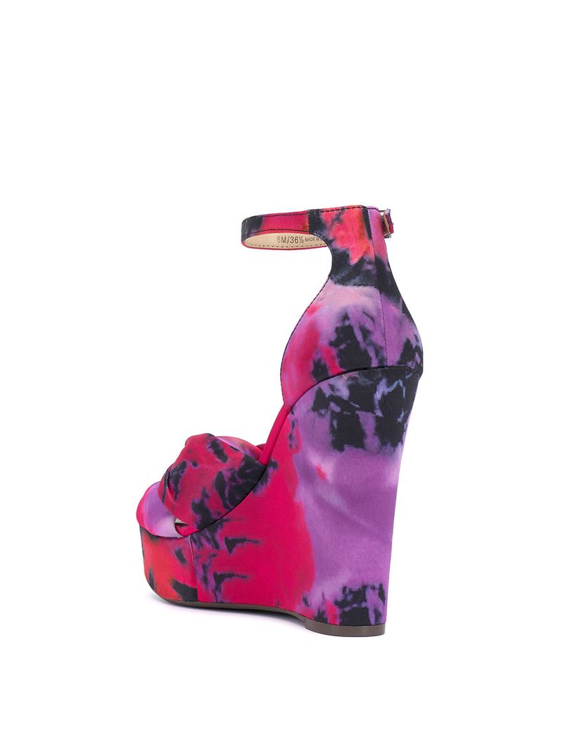 Women's Jessica Simpson Tyssie Platform Shoes Pink Purple / Multicolor | VYAFI-0759