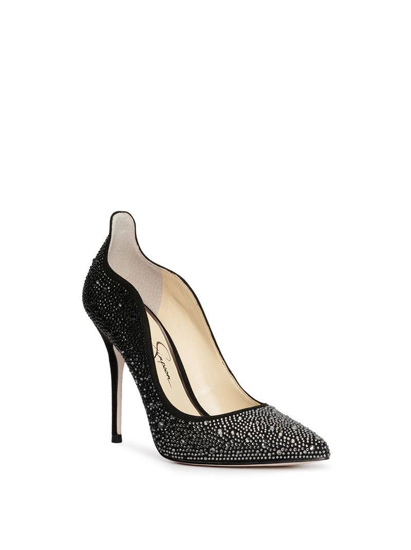 Women's Jessica Simpson Wayva Pumps Black | GYDRO-5631