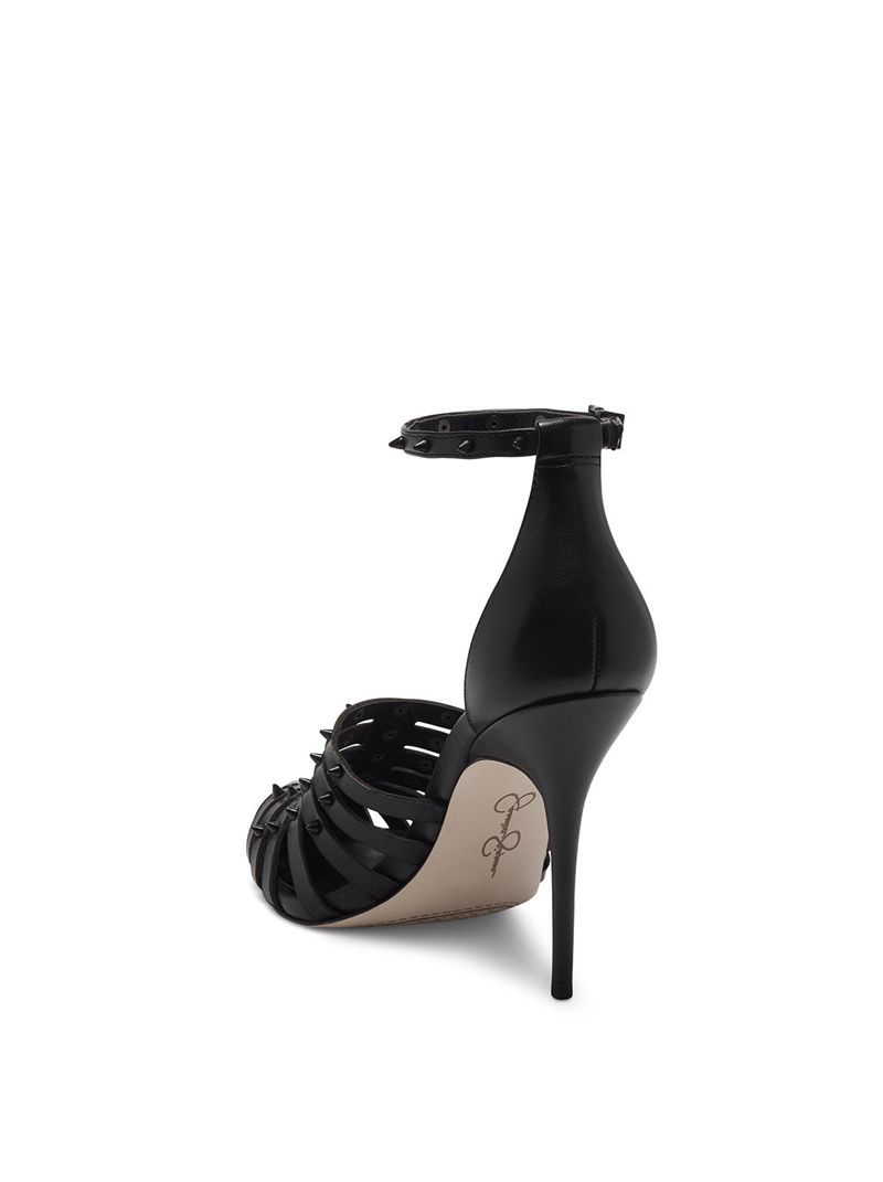 Women's Jessica Simpson Westah Sandals Black | TZOJM-1382