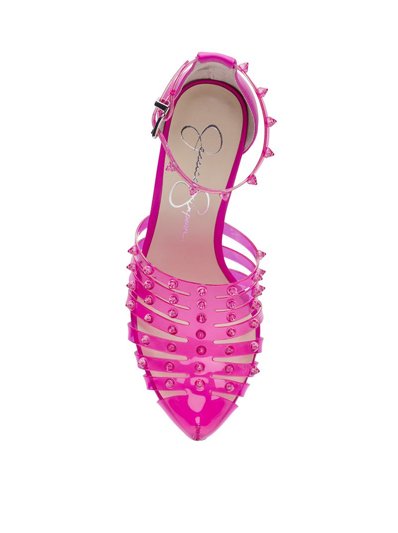 Women's Jessica Simpson Westah Sandals Pink | PYNQL-6372