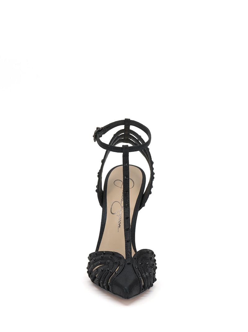 Women's Jessica Simpson Wisata Pumps Black | NDZLF-6235