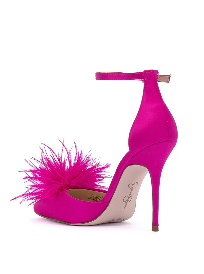 Women's Jessica Simpson Wolistie Pumps Pink | KVNOQ-9541