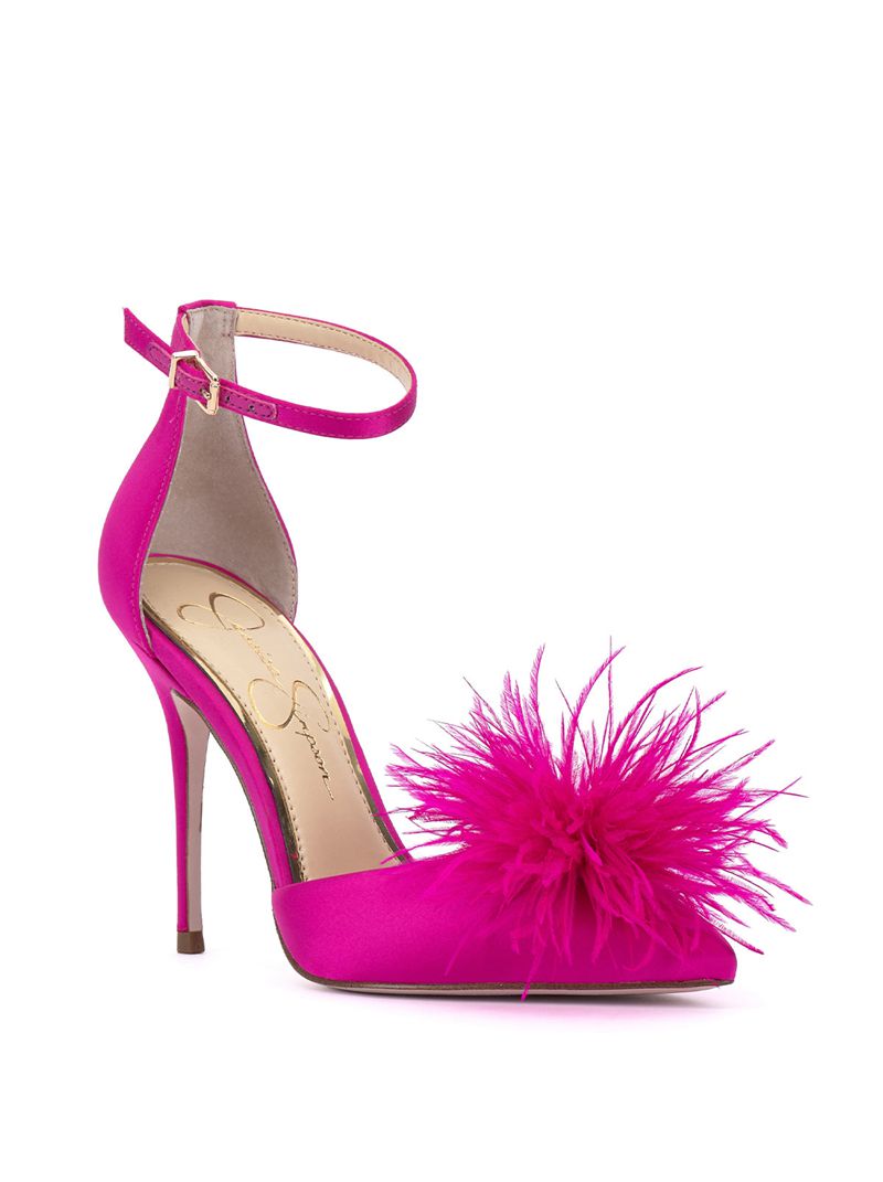 Women's Jessica Simpson Wolistie Pumps Pink | KVNOQ-9541